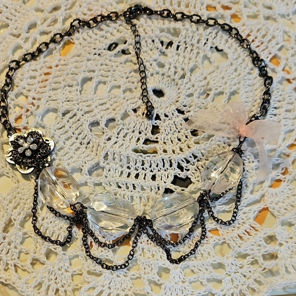 Bogo. 1/2 Off  Girls Necklace With Bow